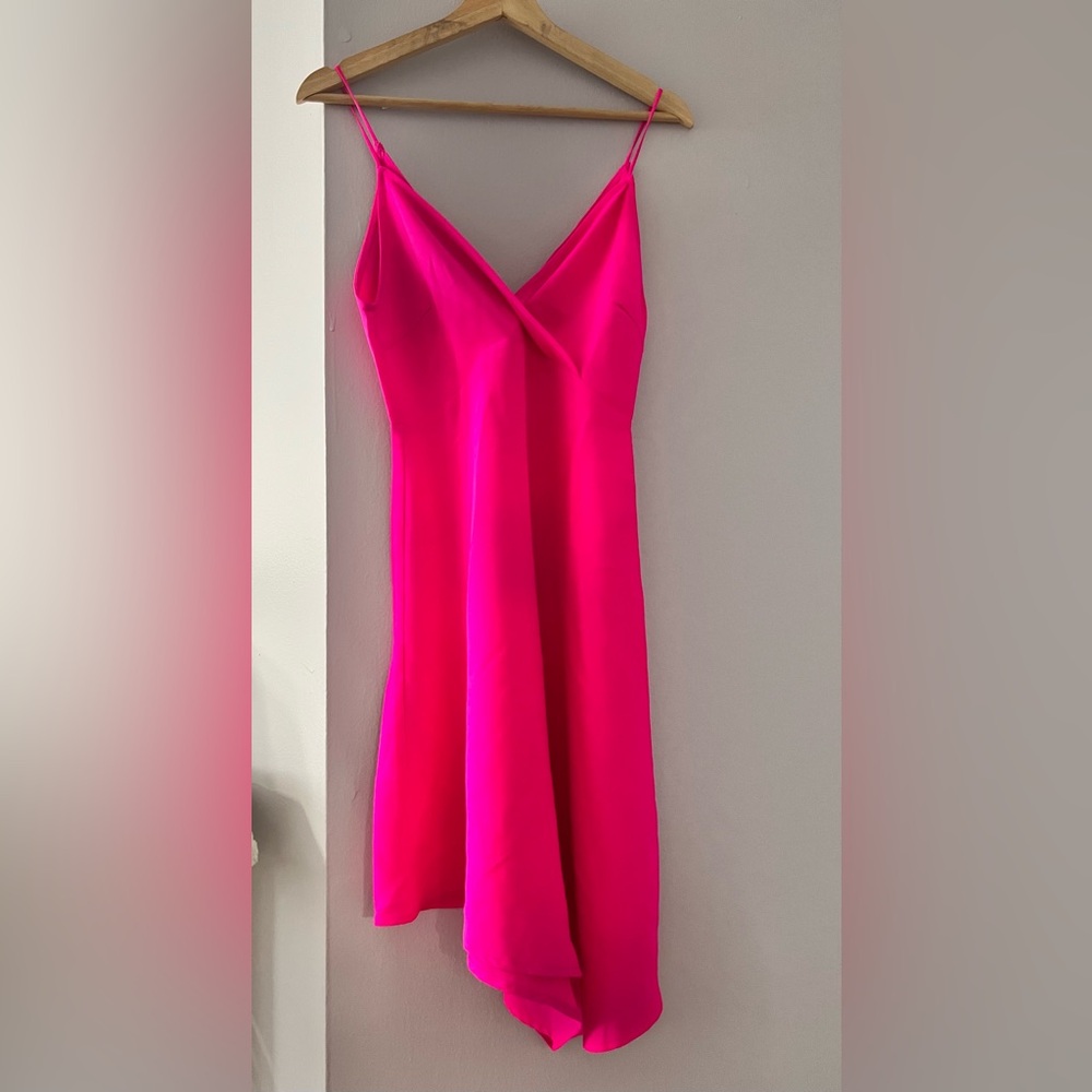 Small hot pink dress
